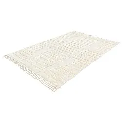 Ryatæpper - Rani Natural Cotton Shaggy (off-white)