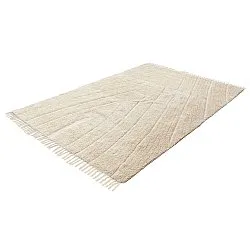 Ryatæpper - Sivia Natural Cotton Shaggy (beige)