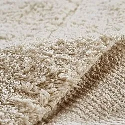 Ryatæpper - Sivia Natural Cotton Shaggy (beige)