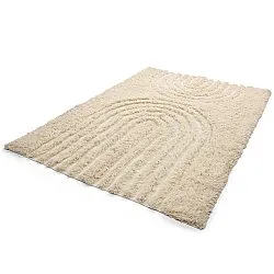 Ryatæpper - Sivota Natural Cotton Shaggy (off-white)