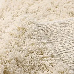 Ryatæpper - Sivota Natural Cotton Shaggy (off-white)