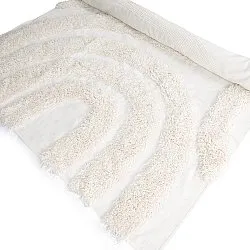 Ryatæpper - Sivota Natural Cotton Shaggy (off-white)
