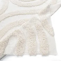 Ryatæpper - Sivota Natural Cotton Shaggy (off-white)