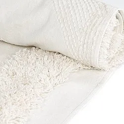 Ryatæpper - Sivota Natural Cotton Shaggy (off-white)