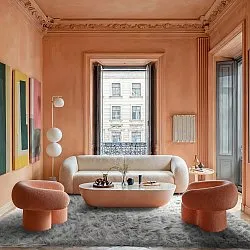 Ryatæpper - Sohar (lysegrå)