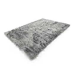 Ryatæpper - Sohar (lysegrå)