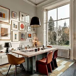 Ryatæpper - Tamri (beige/hvid)