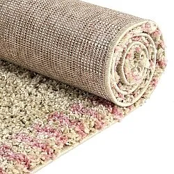 Ryatæpper - Tiznit (beige/pink)