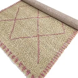 Ryatæpper - Tiznit (beige/pink)