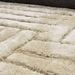 Ryatæpper - Tyros (beige/creme)