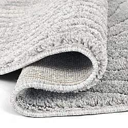 Runde tæpper - Wendy (lysegrå)