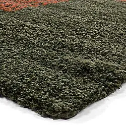 Ryatæpper - Zagora (grøn/orange)