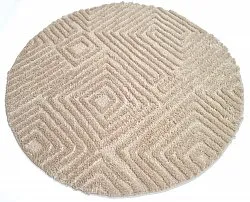 Runde tæpper - Monti (beige)