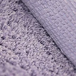 Ryatæpper - Combarro Solid Cotton Shaggy (lys lilla)