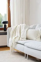 Tæpper - Plaid i uldblandning - Samantha (offwhite)