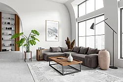 Wilton-tæppe - Santi (lysegrå)