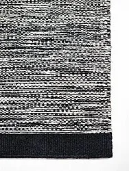 Uldtæppe - Savona (sort)