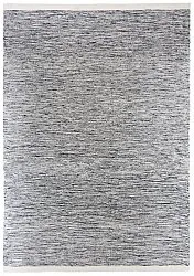 Uldtæppe - Savona (sort/hvid)