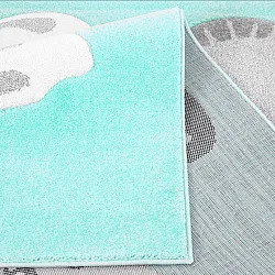 Børnetæppe - Bueno Bunny (turkis)