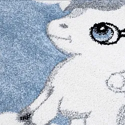 Børnetæppe - Bueno Ponny (blå)