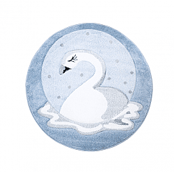 Børnetæppe - Bueno Swan (blå)