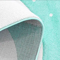 Børnetæppe - Bueno Moon (turkis)