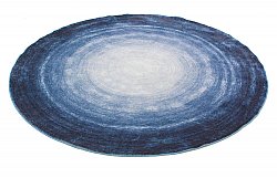 Rundt tæppe - Shade (blå)
