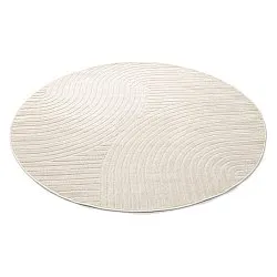 Runde tæpper - Devon (cream)