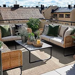 Shaggy Indoor/Outdoor - Orrville (grå)