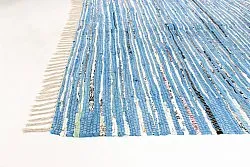 Kludetæppe - Delhi (blå)