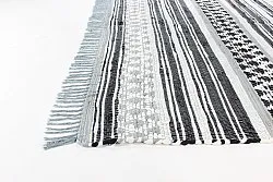 Kludetæppe - Orissa (grå)