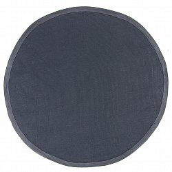 Runde tæpper (sisal) - Agave (mørkegrå)