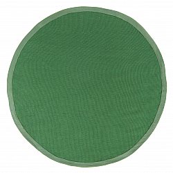 Runde tæpper (sisal) - Agave (grøn)