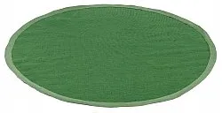 Runde tæpper (sisal) - Agave (grøn)