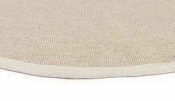 Runde tæpper (sisal) - Agave (beige/grå)