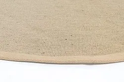 Runde tæpper (sisal) - Agave (taupe)