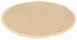 Runde tæpper (sisal) - Agave (beige/beige)