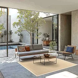 Sisaltæppe - Agave (elfenben)