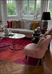 Wilton-tæppe - Lazio (lyserød)