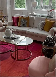 Wilton-tæppe - Lazio (lyserød)