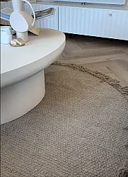 Runde tæpper - Pike (beige)