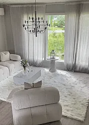 Ryatæpper - Pomaire (hvid)