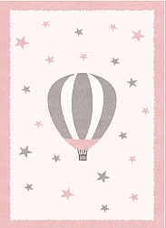 Børnetæppe - Alone Balloon (lyserød)