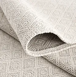 Bomuldstæppe - Saltnes (beige)