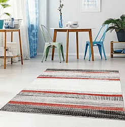 Wilton-tæppe - Dalur (rød)