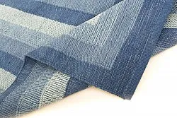 Kludetæppe - Chania (blå)