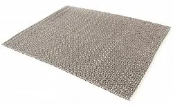 Jutetæppe - Puebla (sort/grå)