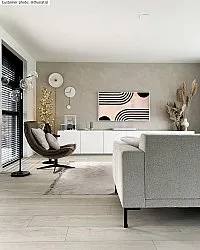 Wilton-tæppe - Art Silk (grå)