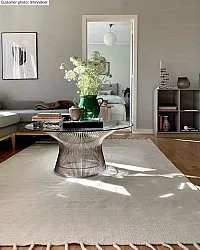 Uldtæppe - Malana (beige)