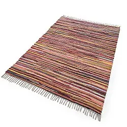 Kludetæppe - Happy (pink/multi)